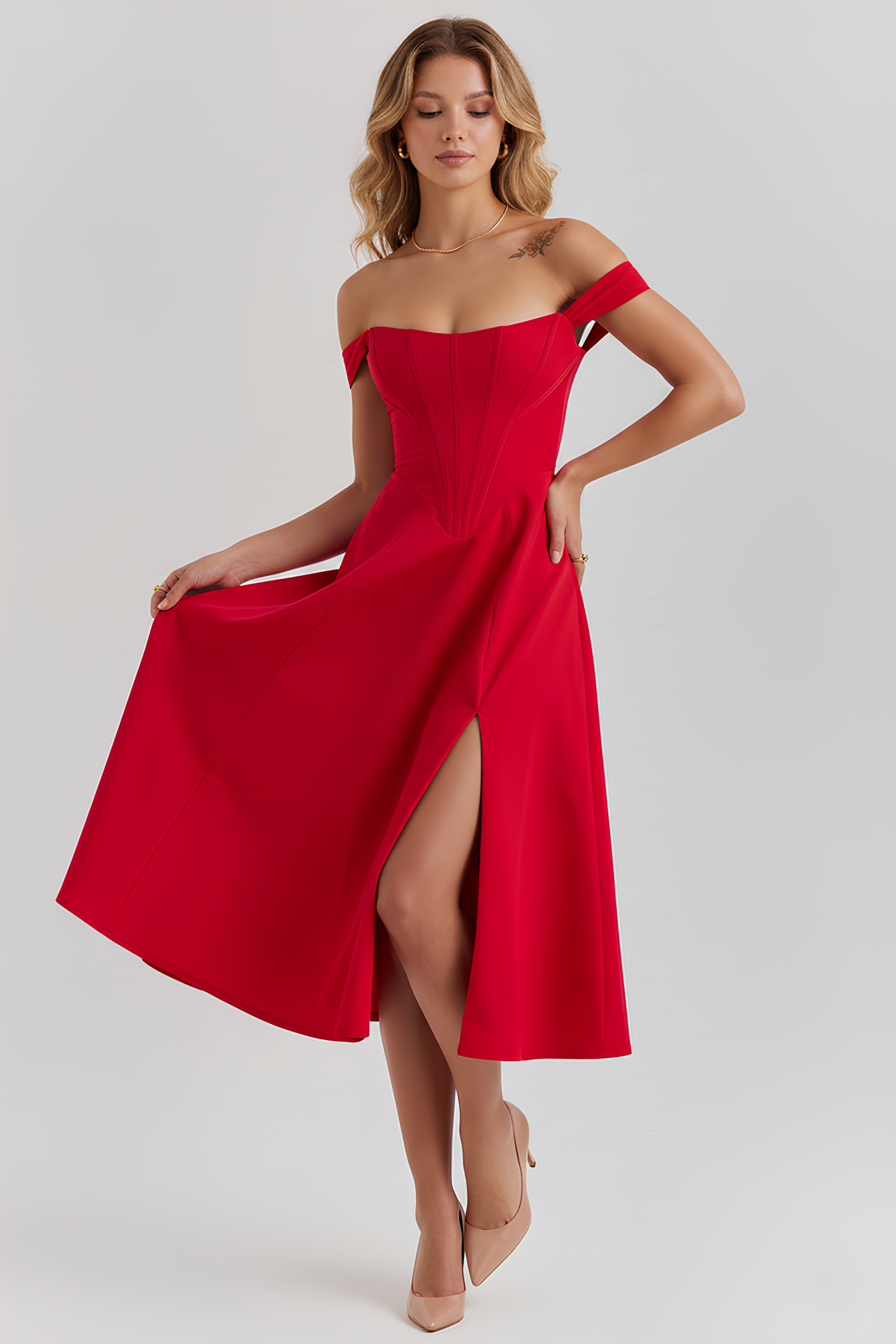 Emma Bustier Dress