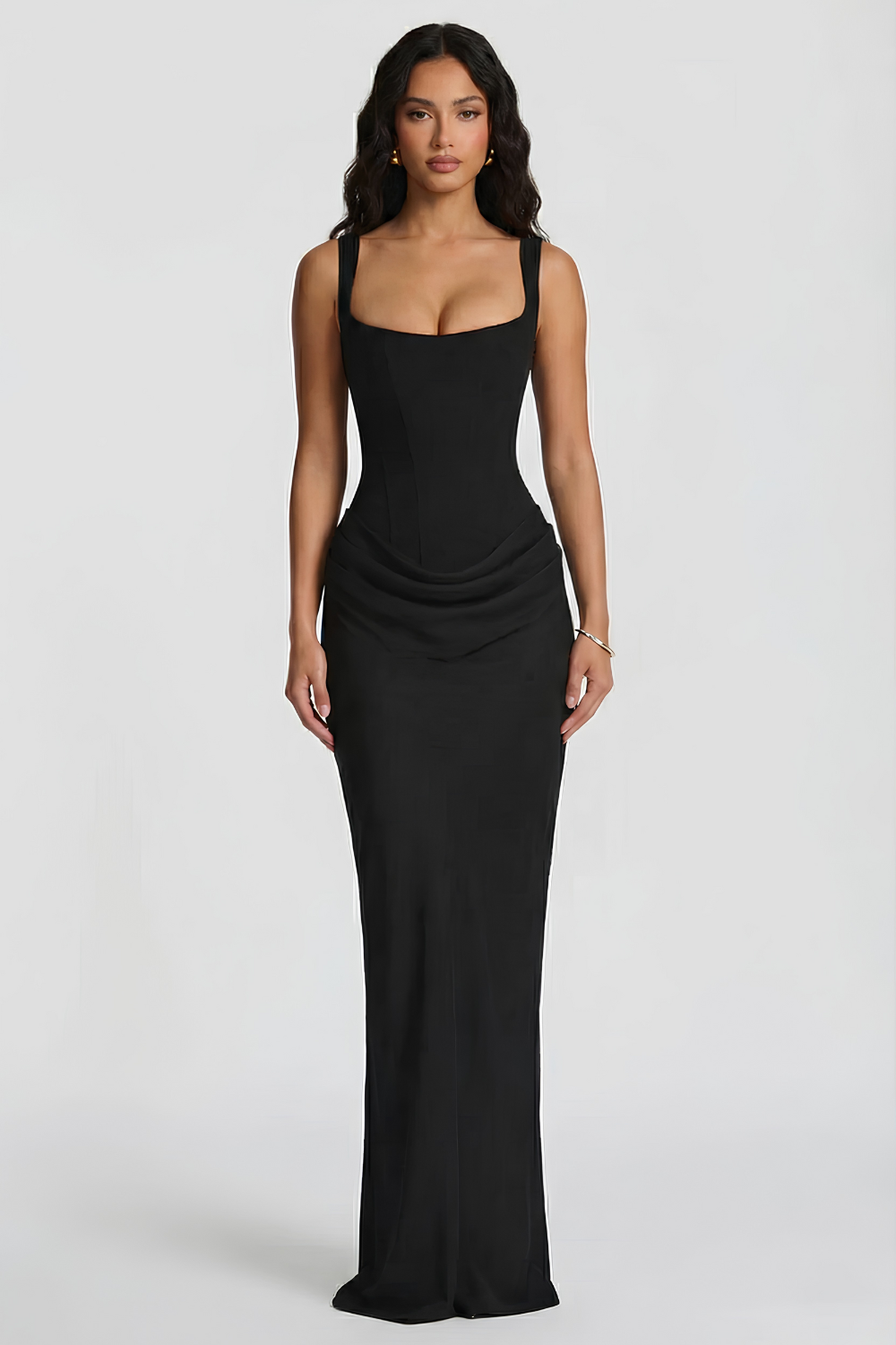 Laura Long Bustier Dress