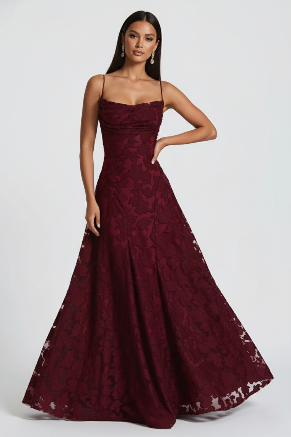 Marta Long Bustier Dress