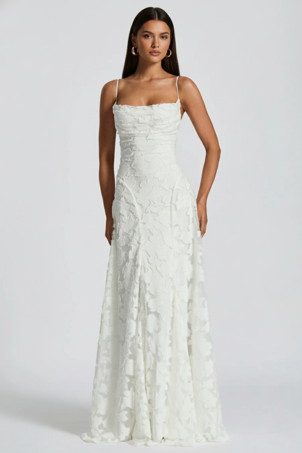 Marta Long Bustier Dress