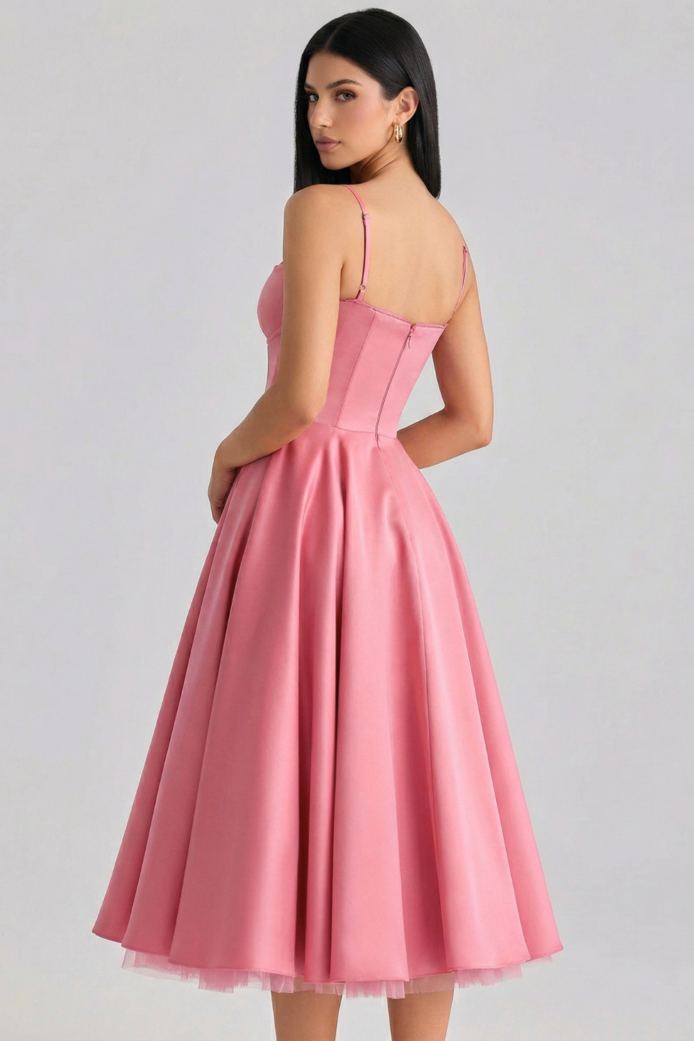 Cloe Midi Dress - Double Layer