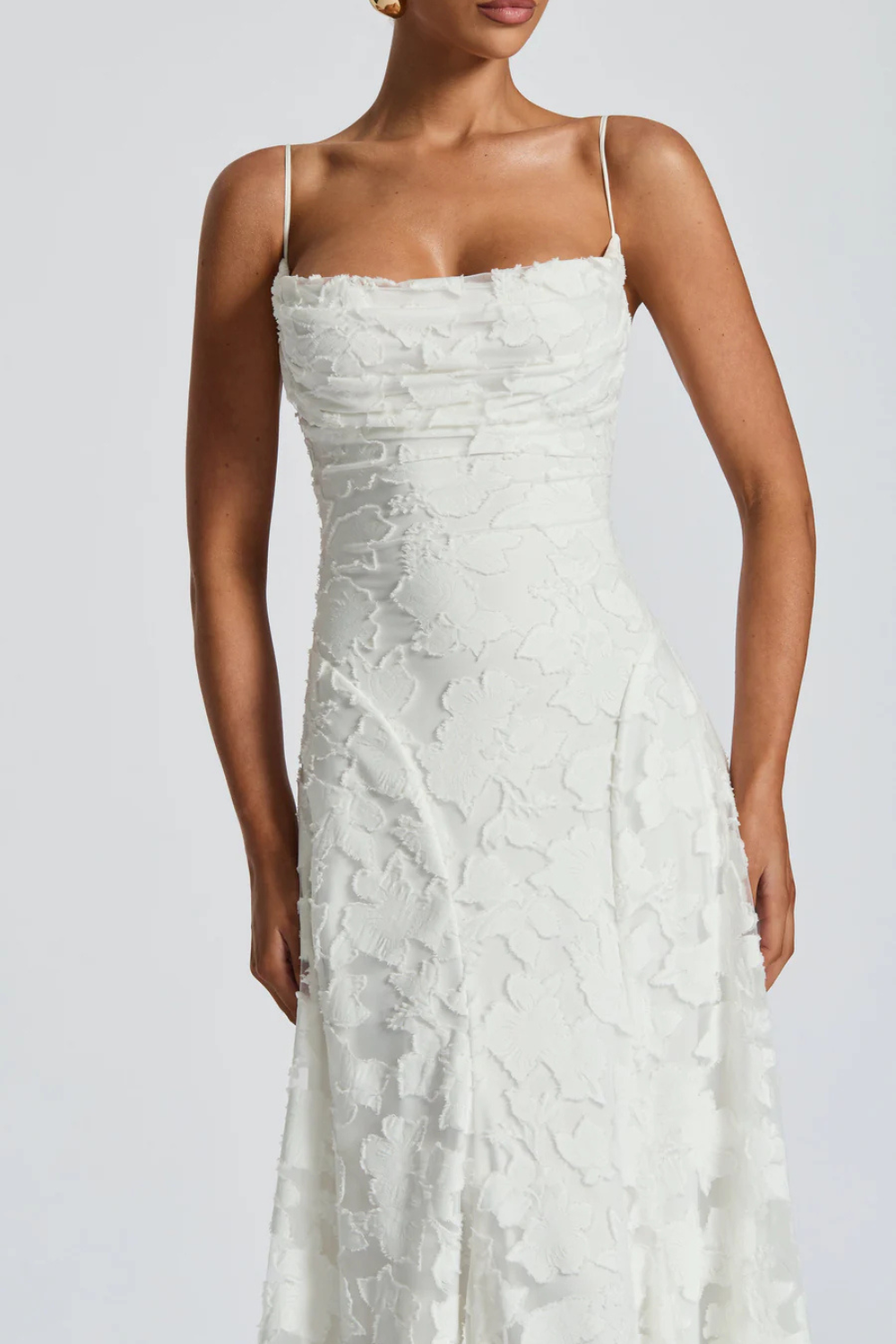 Marta Long Bustier Dress