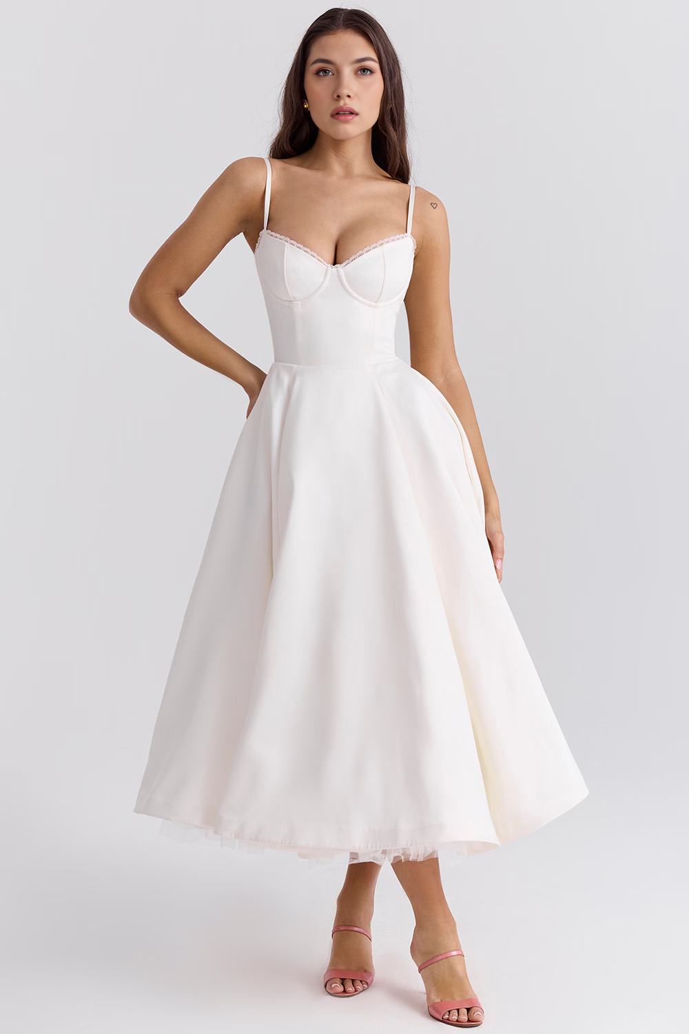 Cloe Midi Dress - Double Layer