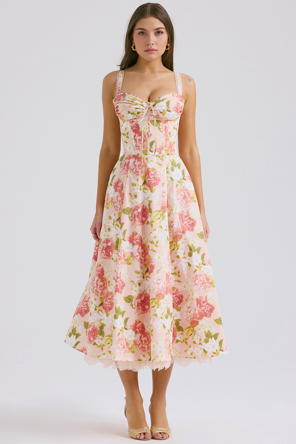 Valentina Lace Bustier Dress