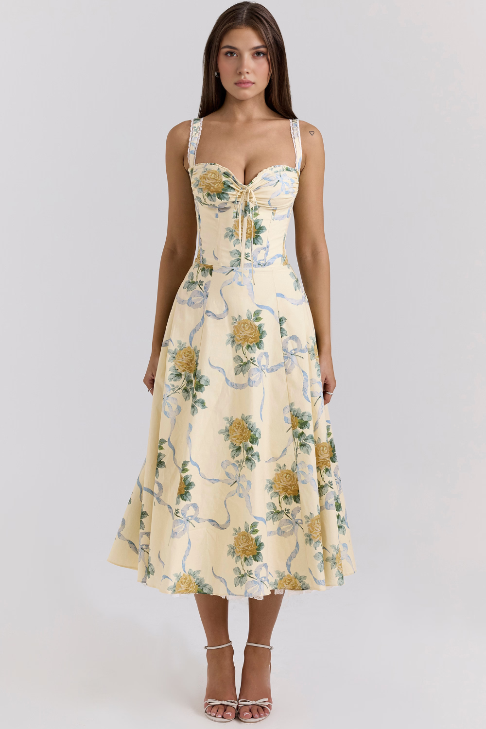 Valentina Lace Bustier Dress