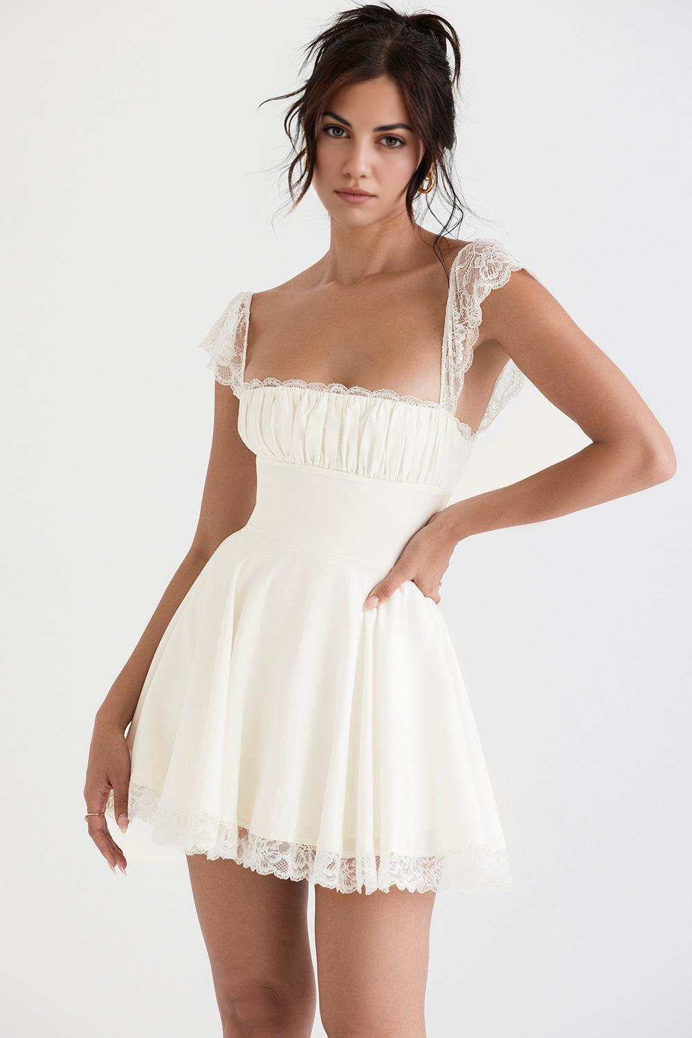 Jasmine Lace Bustier Dress