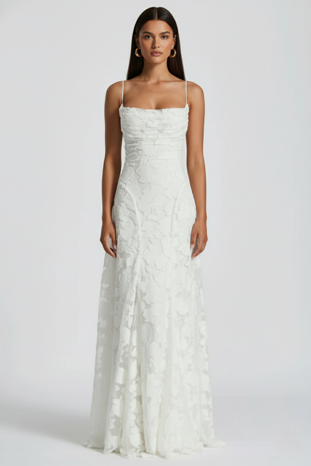 Marta Long Bustier Dress