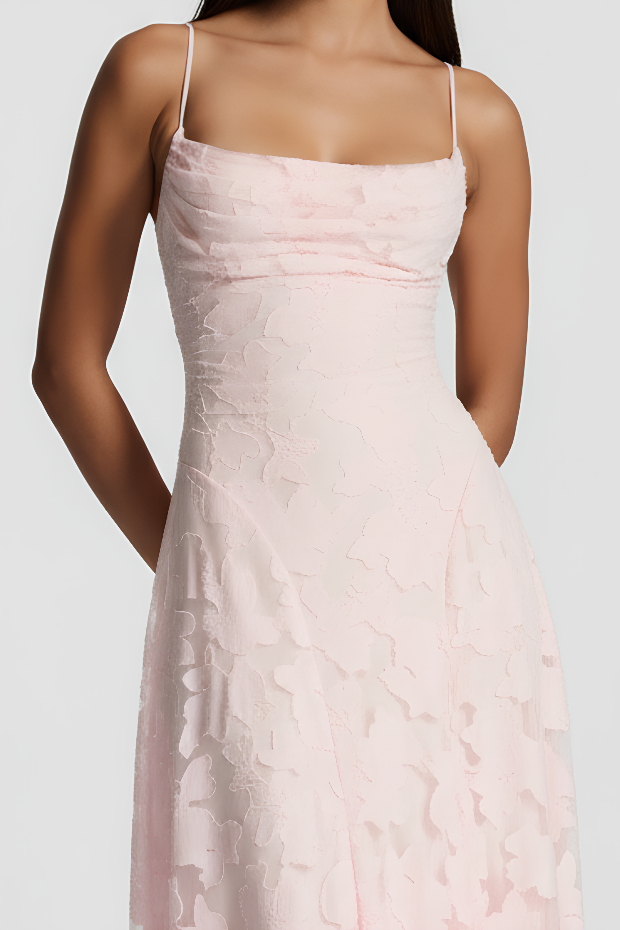 Marta Long Bustier Dress