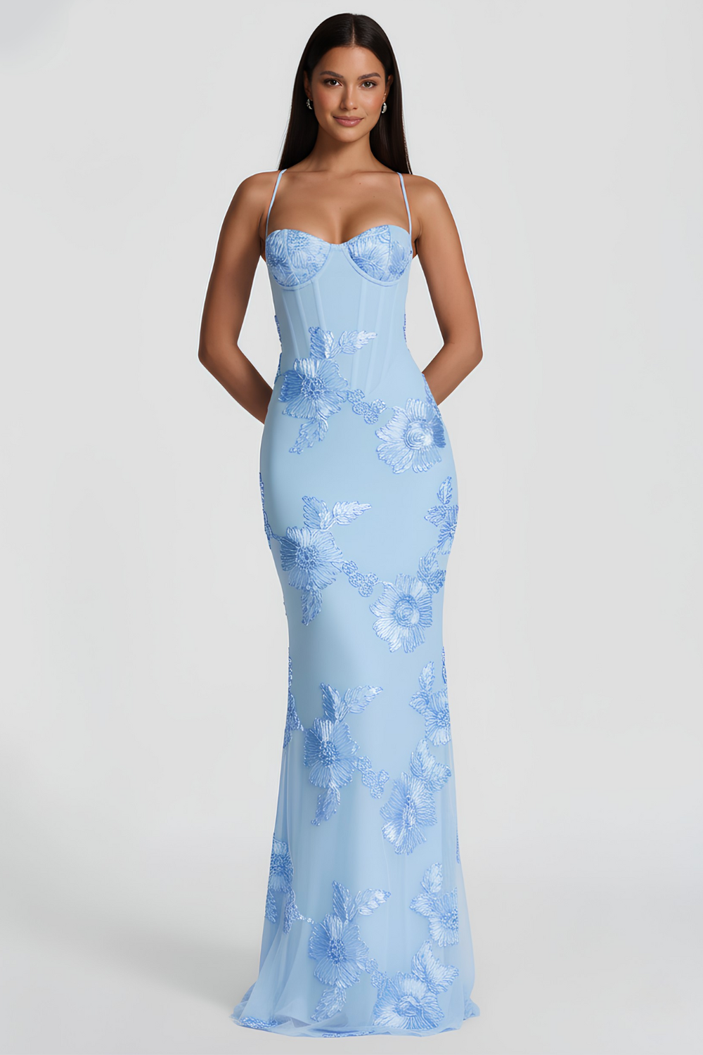 Vienna Bustier Long Dress