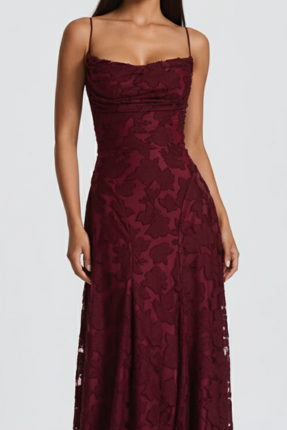 Marta Long Bustier Dress