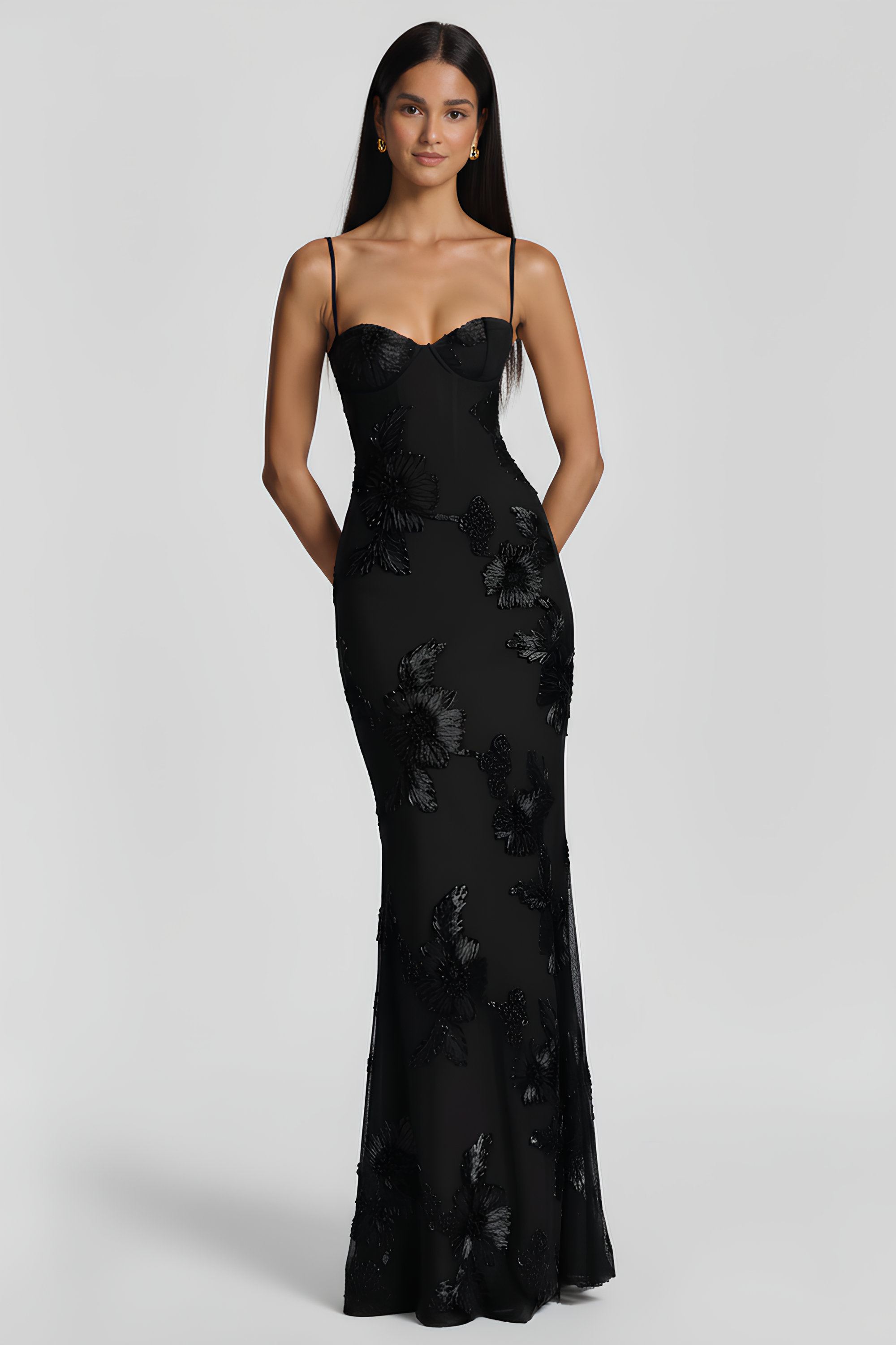 Vienna Bustier Long Dress