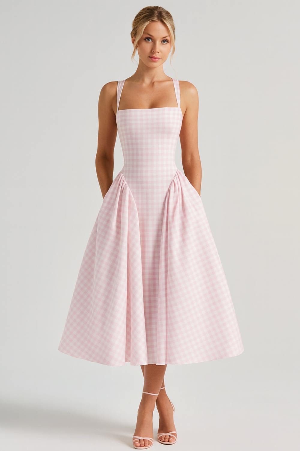 Chess Bustier Dress