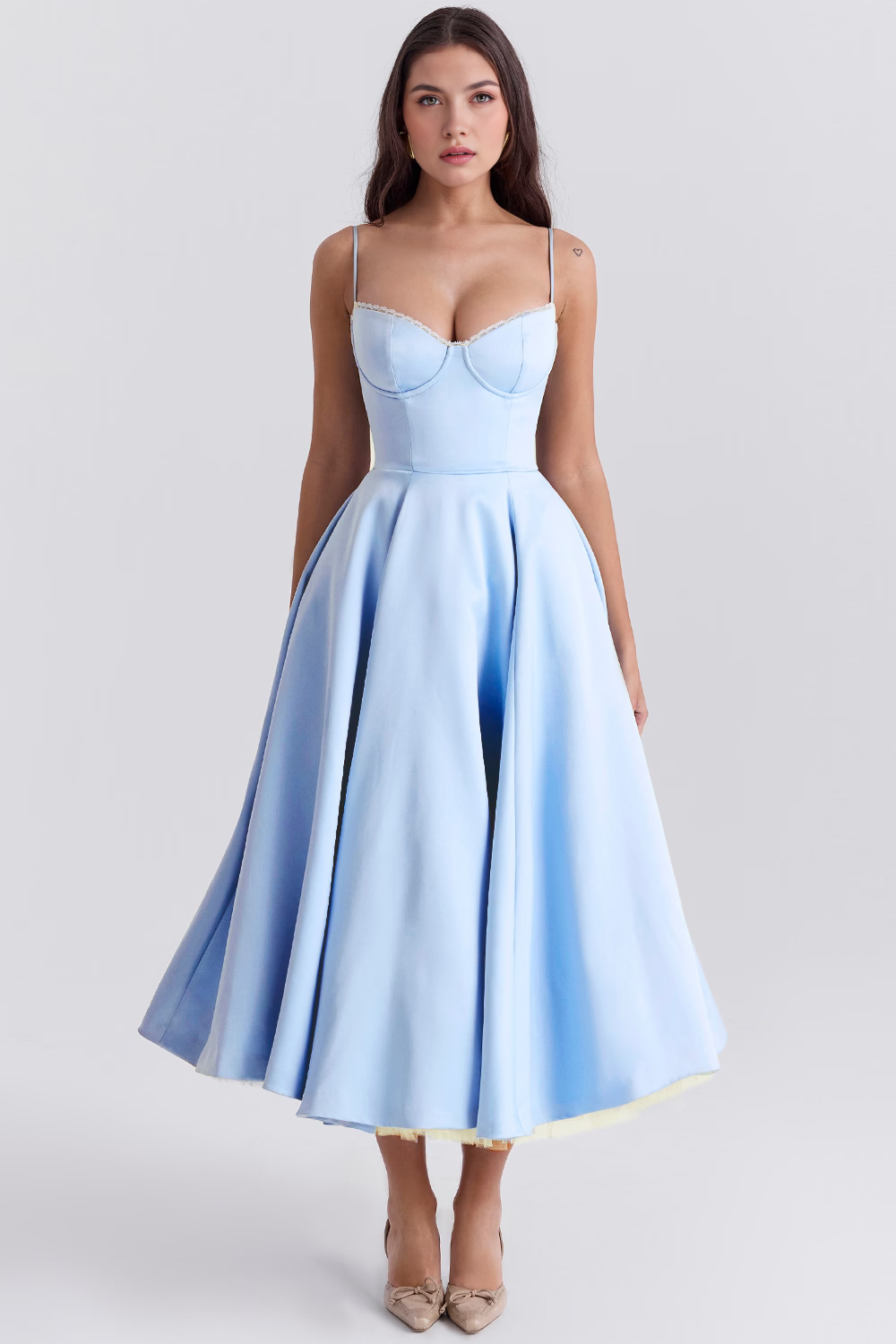 Sophia Midi Dress - Double Layer