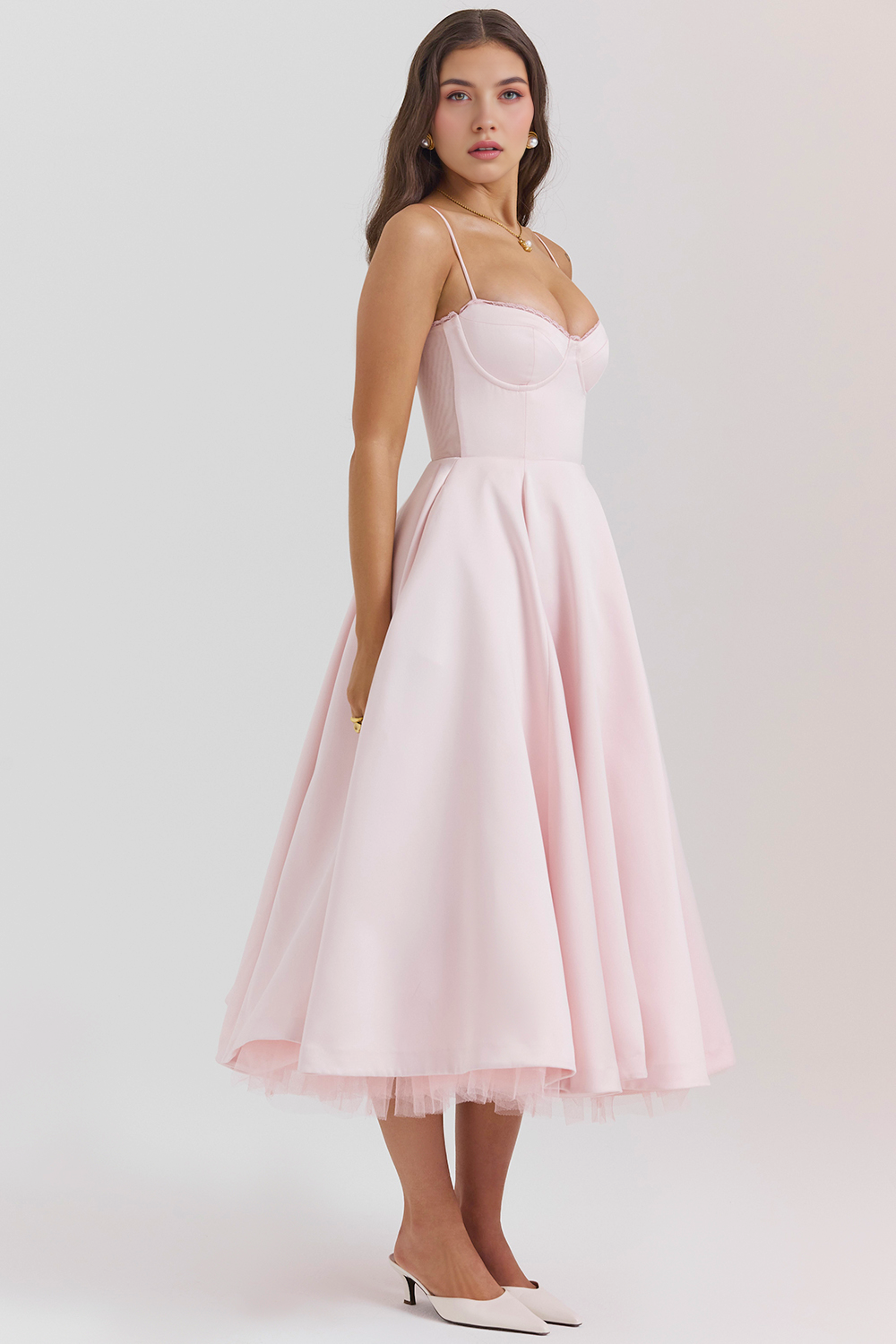 Sophia Midi Dress - Double Layer