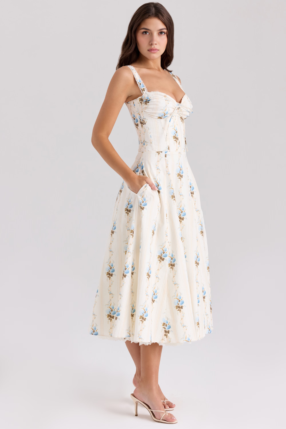 Valentina Lace Bustier Dress
