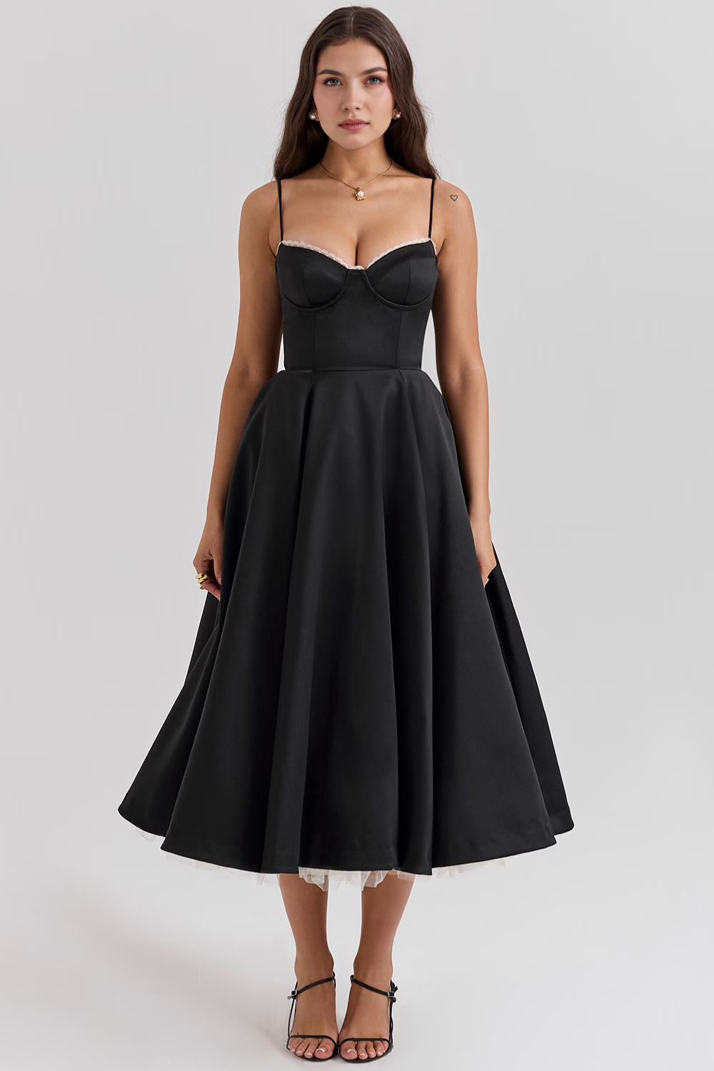 Sophia Midi Dress - Double Layer