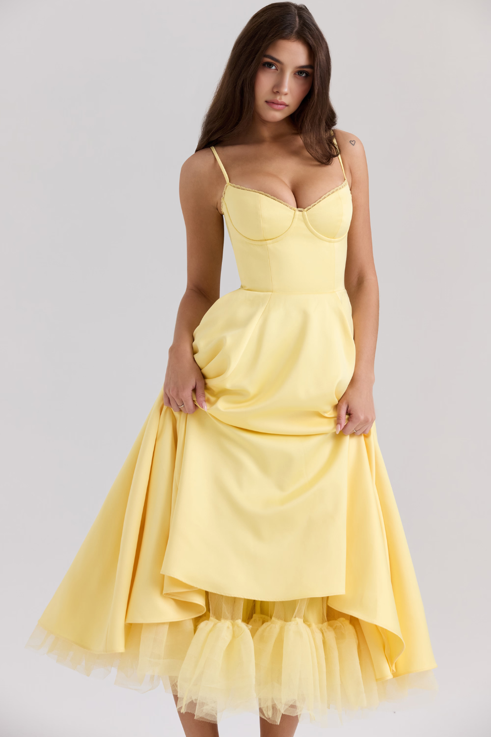 Sophia Midi Dress - Double Layer