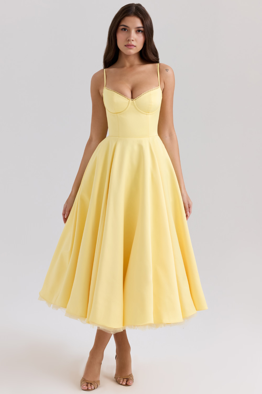 Sophia Midi Dress - Double Layer