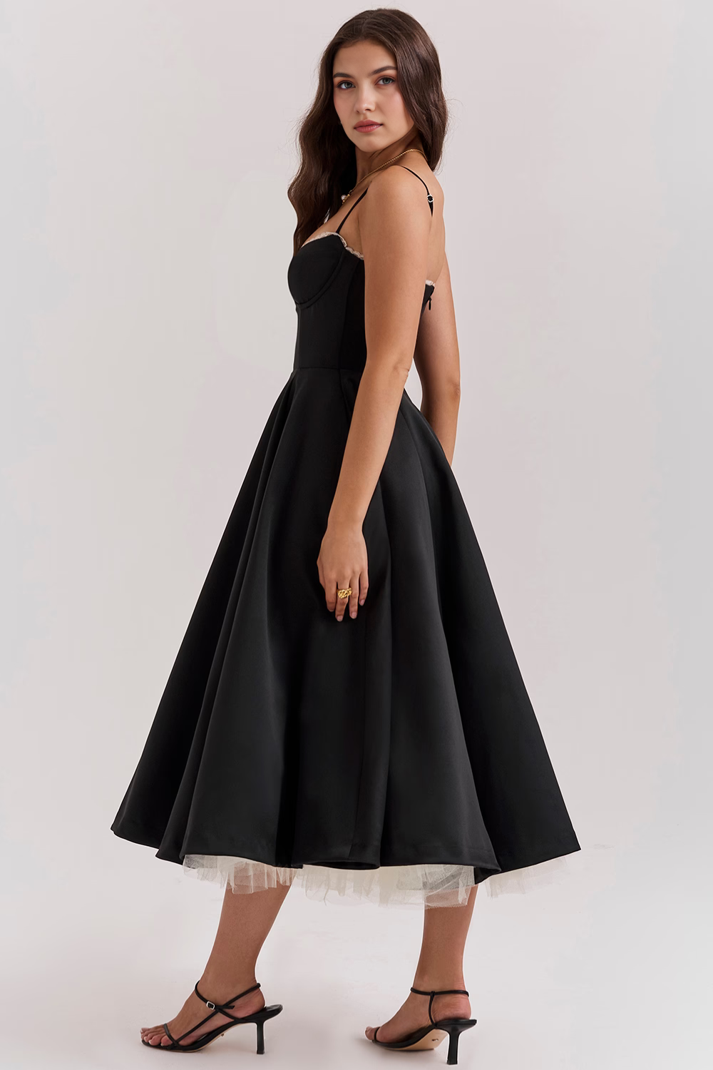 Sophia Midi Dress - Double Layer