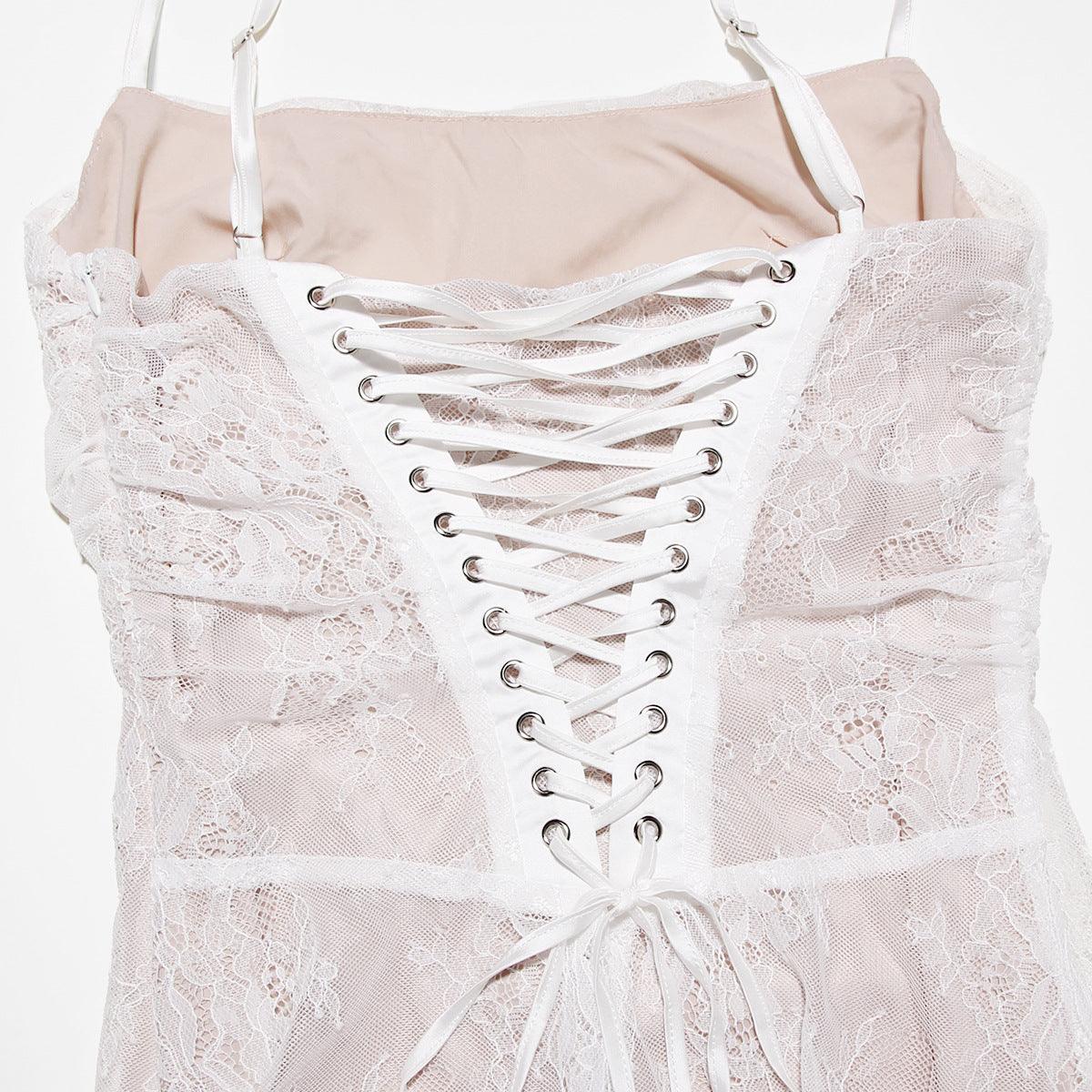 Briana Long Bustier Dress