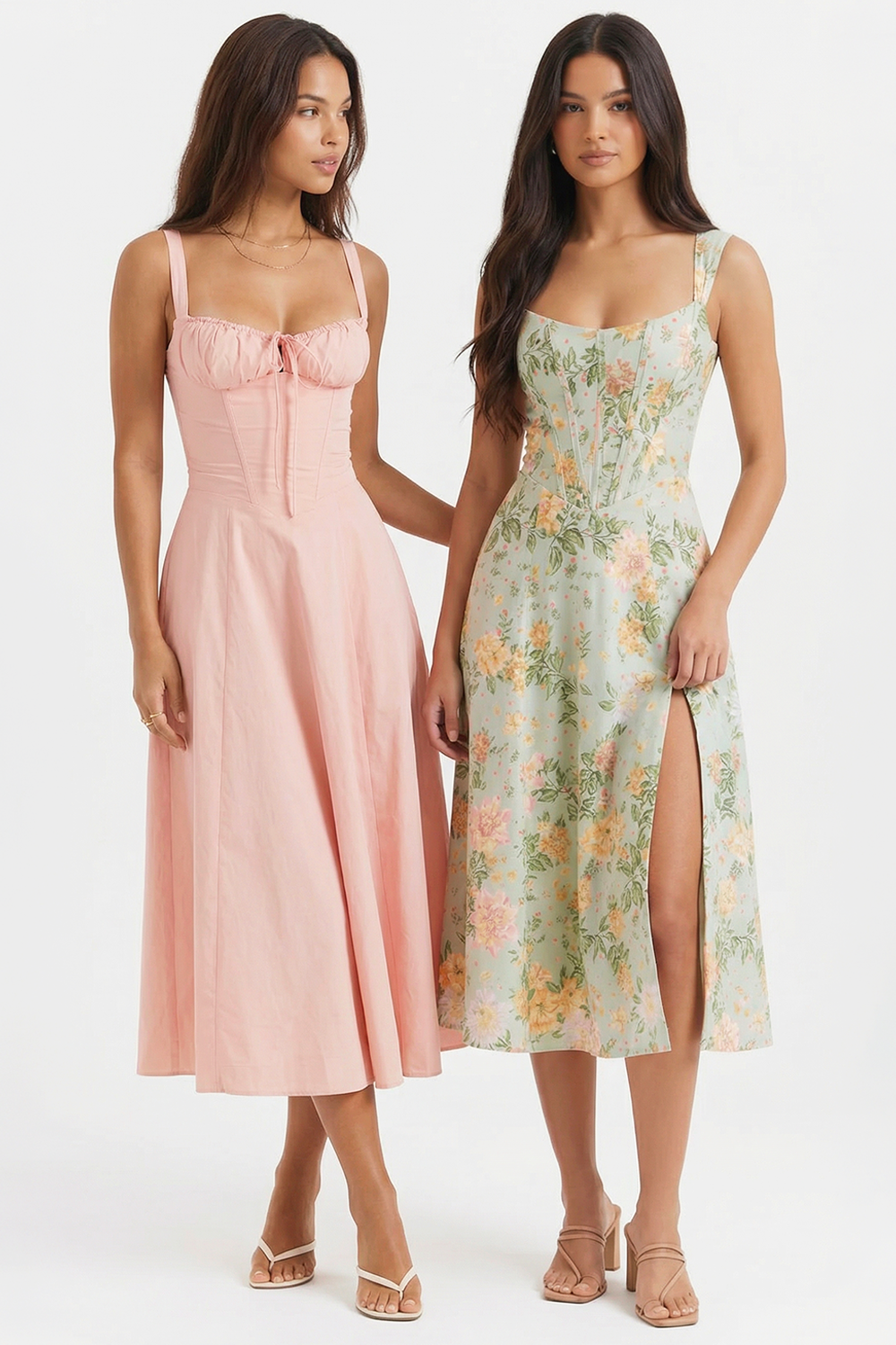 Mavie and Olivia Bustier Dress - Buy 1 Get 2