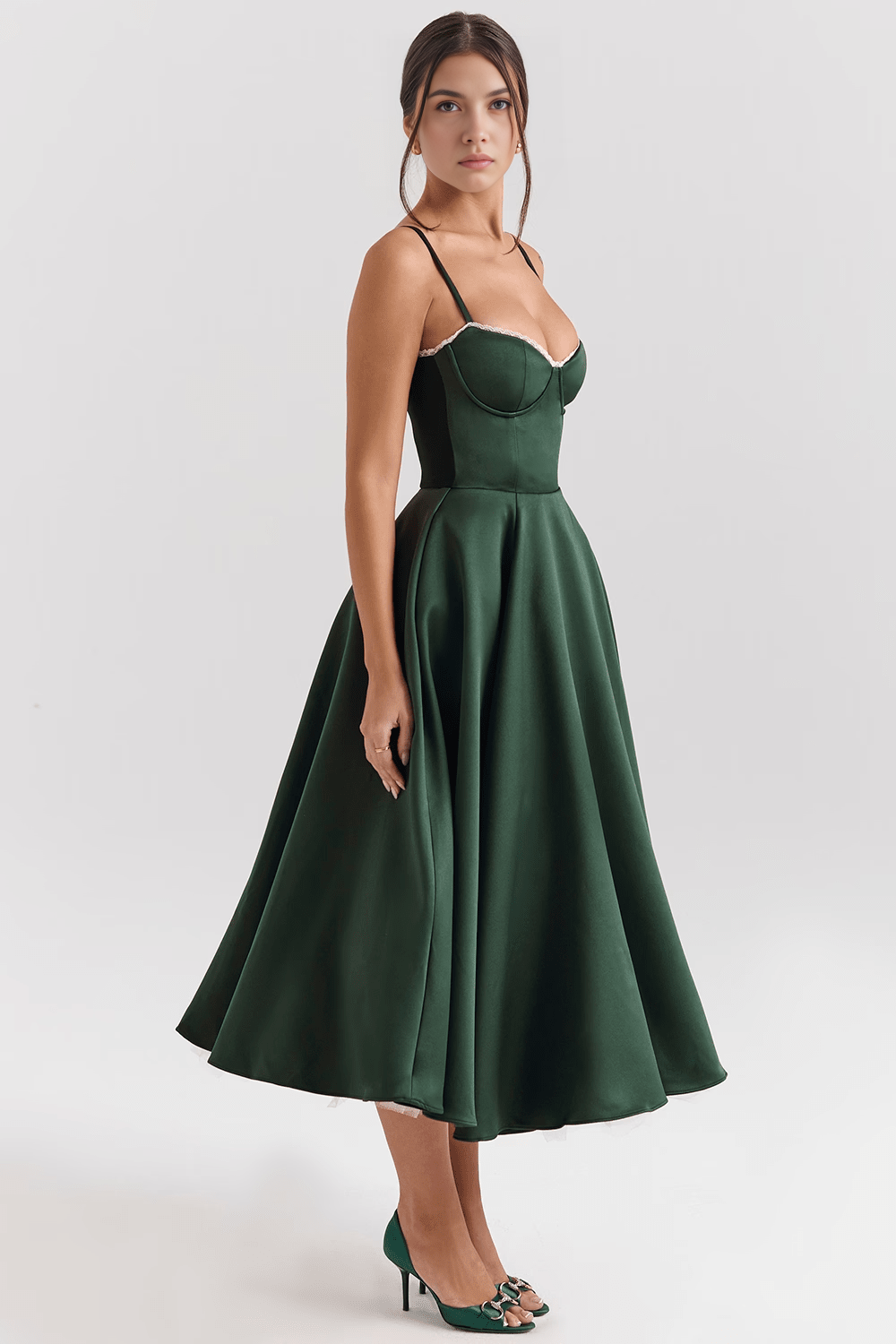 Cloe Midi Dress - Double Layer