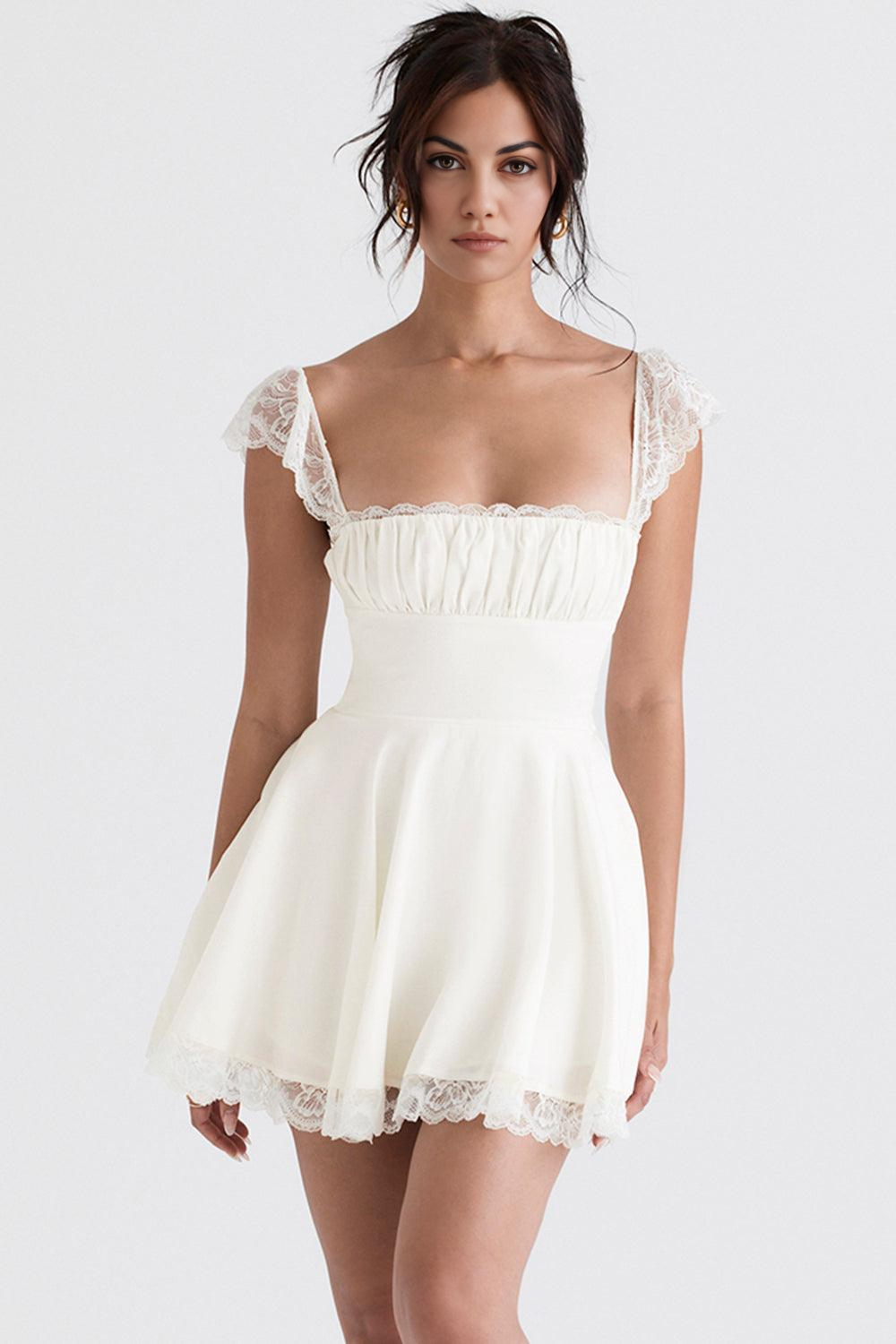Jasmine Lace Bustier Dress