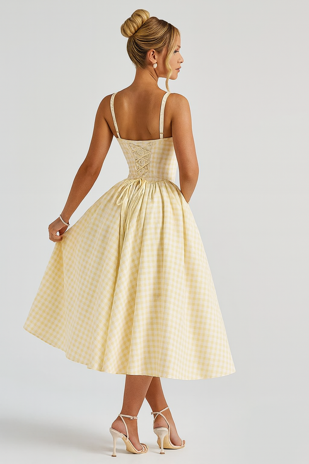 Chess Bustier Dress